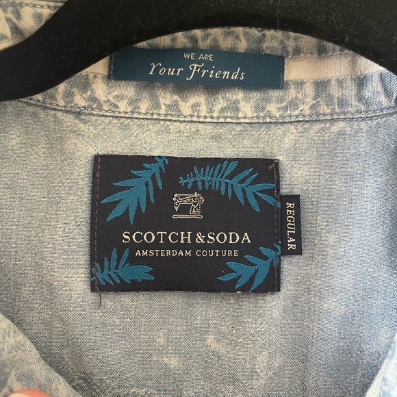 Scotch & Soda button down shirt • Men’s large - Picture 3 of 8